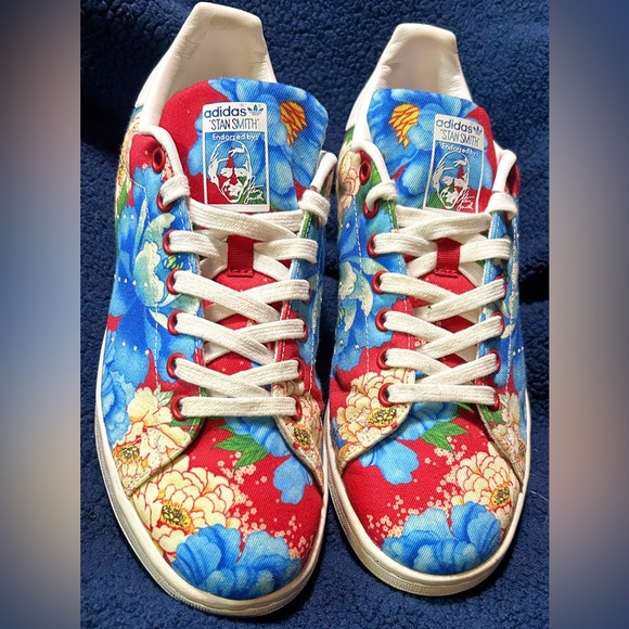 Adidas Stan Smith Shoes - Adidas/Farm Rio Chita Floral Stan Smiths